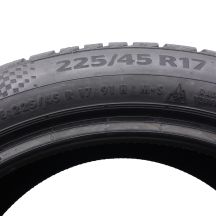 5. Opony 225/45 R17 2x CONTINENTAL 91H WinterContact TS860S RSC BMW zimowe 2021 Jak Nowe