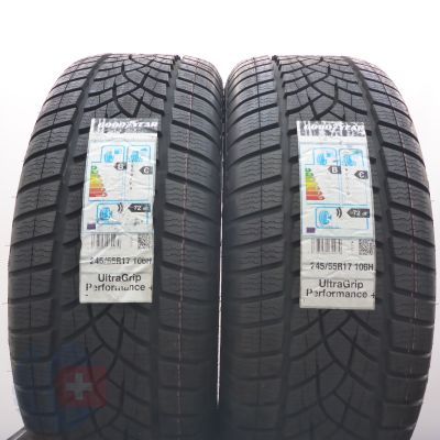 4. Opony 245/55 R17 4x GOODYEAR 106H XL UltraGrip Performance+ M0-V Zimowe 2020