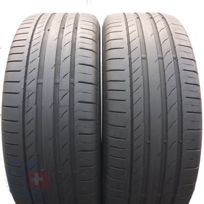 Opony 235/55 R18 2x CONTINENTAL 100V ContiSportContact 5 SUV Letnie 2018 5,2-5,8mm