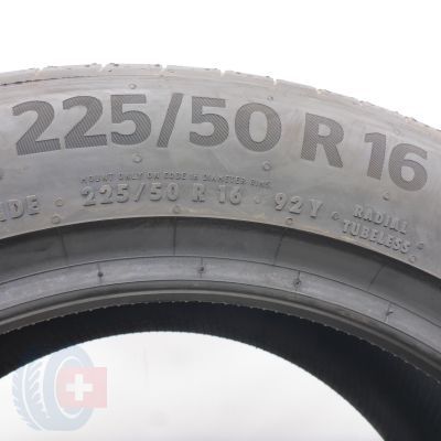 6. Opony 225/50 R16 2x CONTINENTAL 92Y PremiumContact 6 Letnie 2021