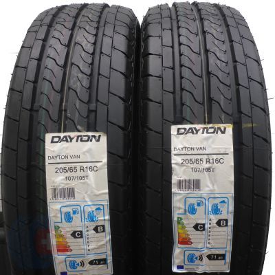 5. 4 x DAYTON 205/65 R16C 107/105T VAN Lato Jak Nowe Nieużywane 2018 