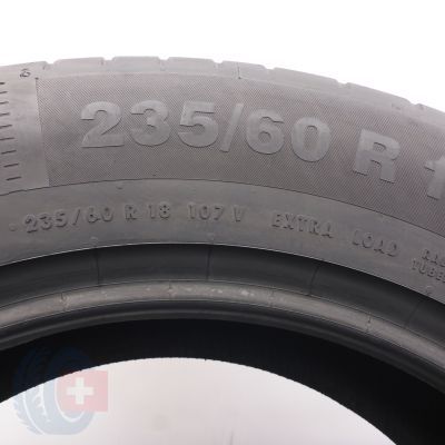 5. Opony 235/60 R18 4x CONTINENTAL 107V XL ContiEcoContact 5 VOL Letnie 2020 7,2-7,5mm