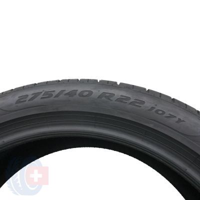 7. 4 x PIRELLI 275/40 R22 107Y XL P Zero BMW ELECT PNCS Lato 2022 6,9mm