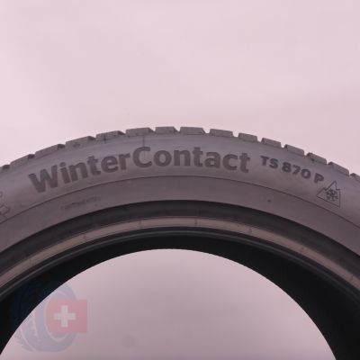 5. Opony 255/45 R19 2x CONTINENTAL 104V XL WinterContact TS 870 P Zimowe 2024 7,8-8mm