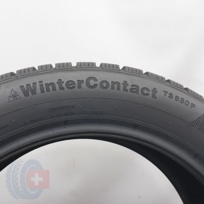 6. Opony 205/55 R17 2x CONTINENTAL 91H WinterContact TS 850P Zimowe 2019 8,8-8,2mm