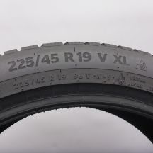 5. Opony 225/45 R19 2x CONTINENTAL 96V XL WinterContact Ts870P Zimowe 2022 7-8mm