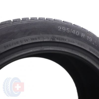 6. 2 x CONTINENTAL 295/40 R19 108V XL ContiWinterContact TS 830 P N0 Zima 6.4-6.8mm