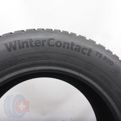 5. Opony 195/65 R15 2x CONTINENTAL 91T WinterContact TS870 Zimowe 2024 8,5mm 