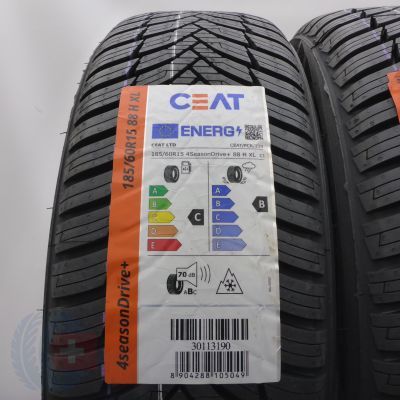4. Opony 185/60 R15 2x CEAT 88H XL 4SeasonDrive+ Wielosezonowe 2025 Nieużywane