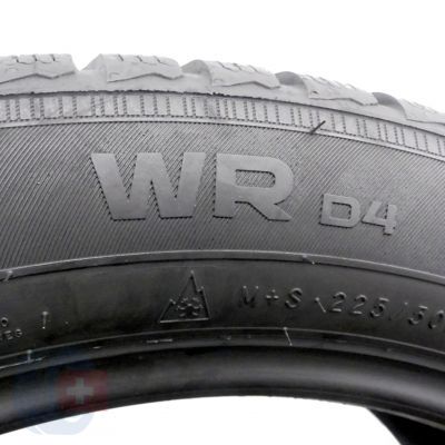 7. 4 x NOKIAN 225/50 R18 99H XL WR D4 Zima DOT18 Jak Nowe 7,2-7,8mm