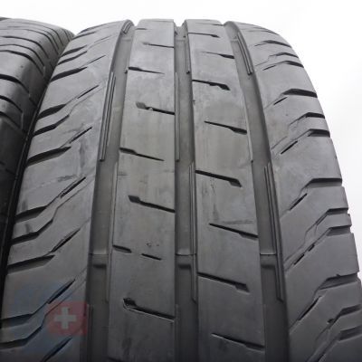 3. Opony 235/65 R16C 2x CONTINENTAL 121/119R ContiVan Contact 200 Letnie 2020 2018/19 8-7,8mm