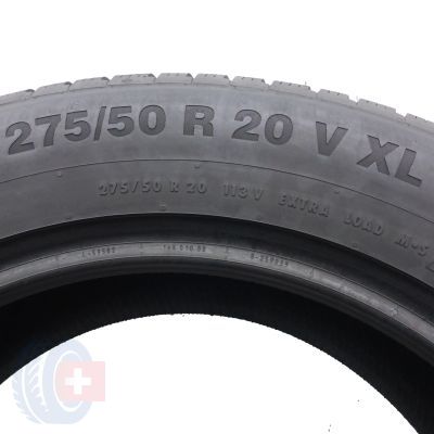 5. 275/50 R20 2x CONTINENTAL 113V XL WinterContact TS850P SUV MO Zimowe 2022 7mm