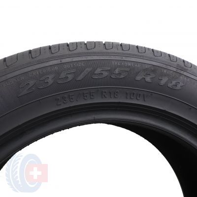4. 2 x PIRELLI 235/55 R18 100V Scorpion Verde Lato DOT21/19 8mm