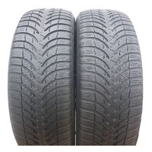 3. 4 x MICHELIN 205/60 R16 92H Alpin A4 BMW 2016 Zima 4,8-6mm