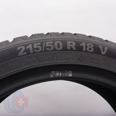 5. Opony 215/50 R18 2x SEMPERIT 92V Speed-Grip5 Zimowe 2023 9-8,5mm