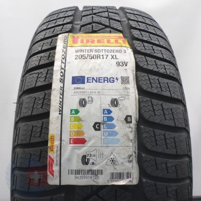 Opona 205/50 R17 1x PIRELLI 93V XL Winter Sottozero 3 Zimowa 2021