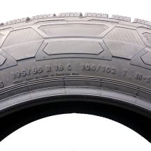 6. Opony 195/65 R16C 2x  CONTINENTAL 104/102T VanContact Winter Zimowe 2022 Nieużywane 