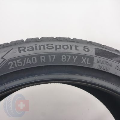 7. Opony 215/40 R17 4x UNIROYAL 87Y XL RainSport 5 Letnie 2026 