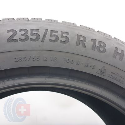 7. Opony 235/55 R18 4x CONTINENTAL100H WinterContact TS 870 P Zimowe 2023 8,8-7,8mm 