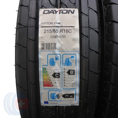 2. 4 x DAYTON 215/65 R16C 109/107R Van Lato 2018 Jak Nowe Nieużywane 