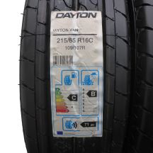 2. 4 x DAYTON 215/65 R16C 109/107R Van Lato 2018 Jak Nowe Nieużywane 