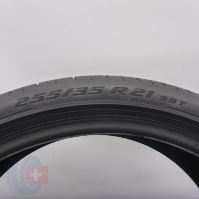 4. Opony 255/35 R21 2x PIRELLI 98Y XL MO-S PNCS PZero Letnie 2021 5,8-6mm