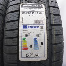 3. Opony 245/65 R17 4x CONTINENTAL 111T XL ContiCrossContact Winter Zimowe 2023 Nieużywane