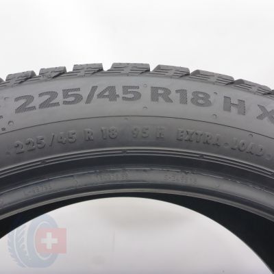 5. Opony 225/45 R18 2x CONTINENTAL 95H XL WinterContact TS860S RunFlat BMW Zimowe 2018 8mm