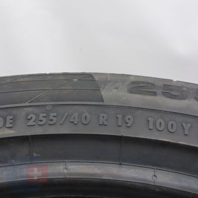 10. Opony 255/40 R19 4x CONTINENTAL 100Y XL AO ContiSportContact 5P Letnie 2023 Nieużywane