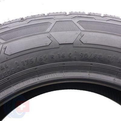6. Opony 175/65 R14C 4x CONTINENTAL 90/88T VanContact Winter Zimowe 2018, 2021 Jak Nowe Nieużywane