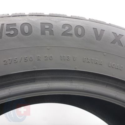 6. Opony 275/50 R20 4x CONTINENTAL 113V XL WinterContact TS850P SUV MO Zimowe 2018 6,2-7,2mm