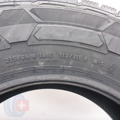 6. Opony 215/75 R16C 2x CONTINENTAL 113/111R VanContact Winter Zimowe 2024
