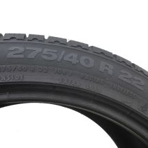 7. 4 x CONTINENTAL 275/40 R22 108V XL CrossContact Winter  Zima 2014 6mm