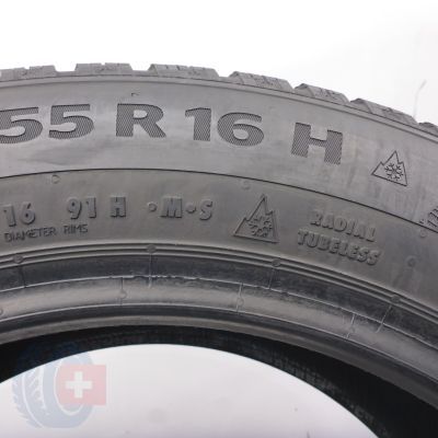 2. Opony 205/55 R16 2x CONTINENTAL 91H WinterContact Ts860 Zimowe 2018 6,8-7mm