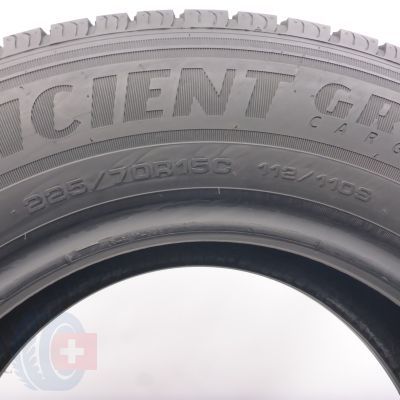 7. Opony 225/70 R15C 4x GOODYEAR 112/110S Efficient Grip Cargo Letnie 2018 7,8-8mm