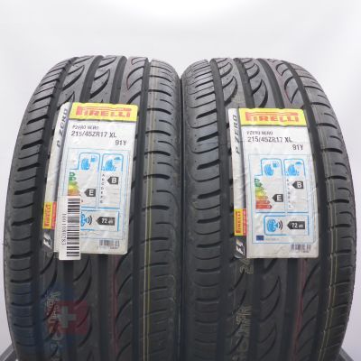 3. Opony 215/45 ZR17 4x PIRELLI 91Y XL P Zero Nero Letnie 2019 