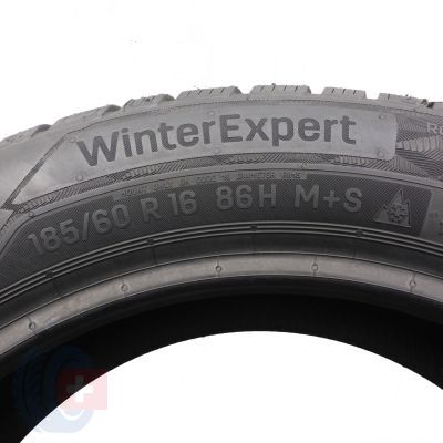 5. Opony 185/60 R16 2x UNIROYAL 86H WinterExpert Zimowe 2021 Jak Nowe Nieużywane