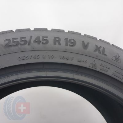 6. Opony 255/45 R19 4x CONTINENTAL 104V XL WinterContact TS 870 P Zimowe 2024 8-7,5mm