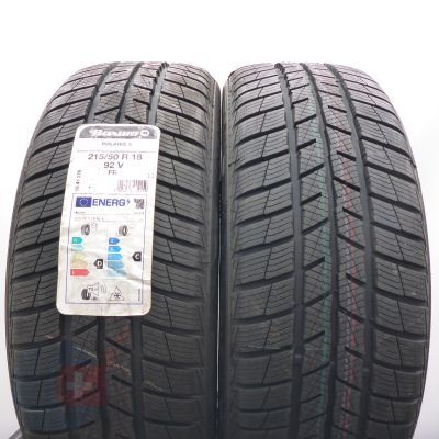 3. Opony 215/50 R18 4x BARUM 92V Polaris 5 Zimowe 2023