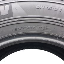 6. Opony 265/70 R17 2x MICHELIN 115H Latitude Cross M+S Letnie 2018 7mm