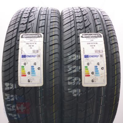 4. Opony 235/55 R20 4x CONTINENTAL 102W CrossContact UHP Letnie 2024 