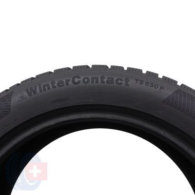 6. Opony 215/55 R18 2x CONTINENTAL 99V XL WinterContact TS850P Zimowe 2021 6,6-7mm