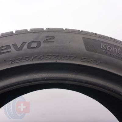 7. Opony 225/45 R17 2x HANKOOK 94Y XL Ventus S1 evo2 Letnie 2019 7mm 
