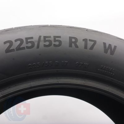 6. Opony 225/55 R17 2x CONTINENTAL 97W PremiumContact 6 RFT BMW Letnie 2024/25 6,8-5,5mm