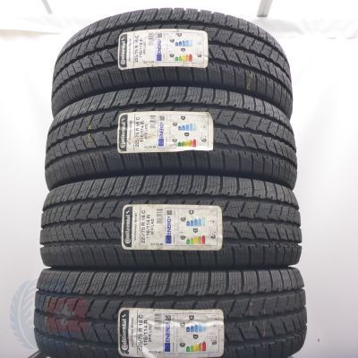 Opony 225/75 R16C 4x CONTINENTAL 116/114R VanContact Winter Zimowe 2022