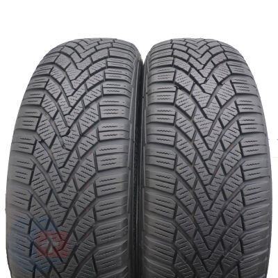 4. 4 x CONTINENTAL 185/70 R14 88T ContiWinterContact TS 850 Zima 6-7mm