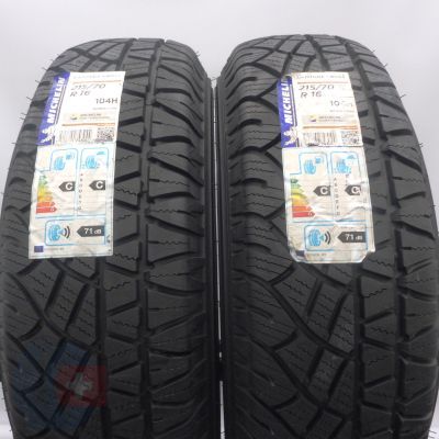 Opony 215/70 R16 2x MICHELIN 104H XL Latitude Cross M+S Letnie 2019 Nieużywane 