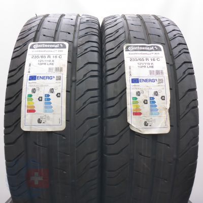 Opony 235/65 R16C 2x CONTINENTAL 121/119R ConiVanContact 200 Letnie 2023 