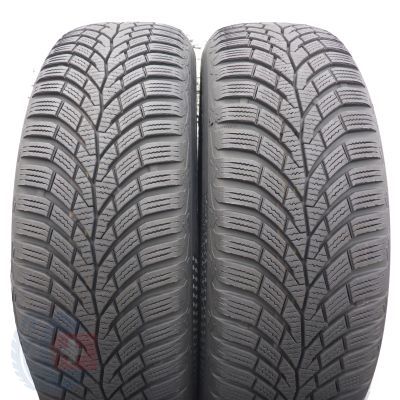 Opony 195/65 R15 2x CONTINENTAL 95T XL WinterContact TS870 Zimowe 2021, 2023 Jak Nowe 7,2-7,5mm