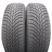 Opony 195/65 R15 2x CONTINENTAL 95T XL WinterContact TS870 Zimowe 2021, 2023 Jak Nowe 7,2-7,5mm